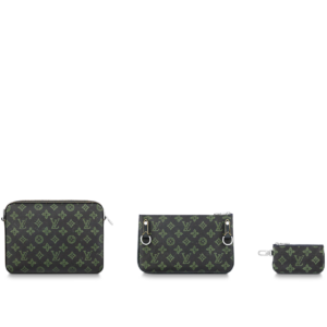 Tui Louis Vuitton Trio Messenger Bag 'Dark Green' M46340