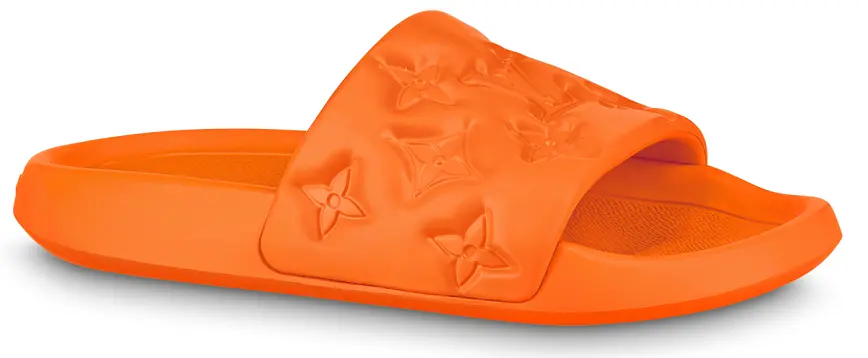 Dép Louis Vuitton Waterfront Mules 'Orange' 1AA5NN