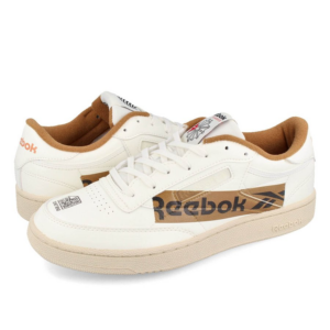 Alternative view of Giày Reebok Club C 85 x BlackEyePatch 'White Brown' GX1141