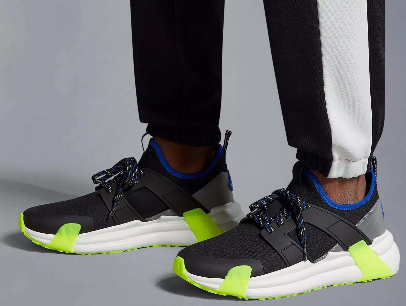 Giay Moncler Lunarove Trainers 'Black Green' I109A4M00210M2935P97