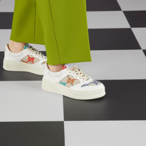 Giay Gucci GG Sneaker 'Multicolor Embroidered' 670408-AABBW-9068