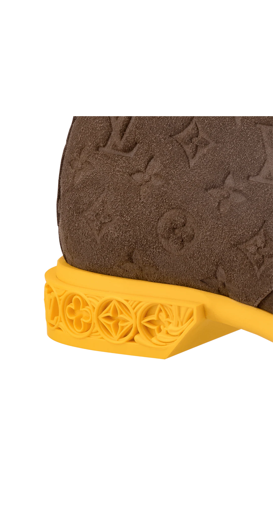 Giày Louis Vuitton LV Formal Dimension High Derbies 'Mocha Brown' 1AA5N4 - Ảnh 3