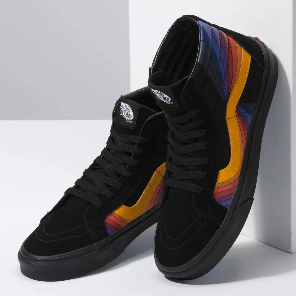 Giày Vans Sk8-Hi Reissue 'Refract Black' VN0A4U3DWN6 - Ảnh 3