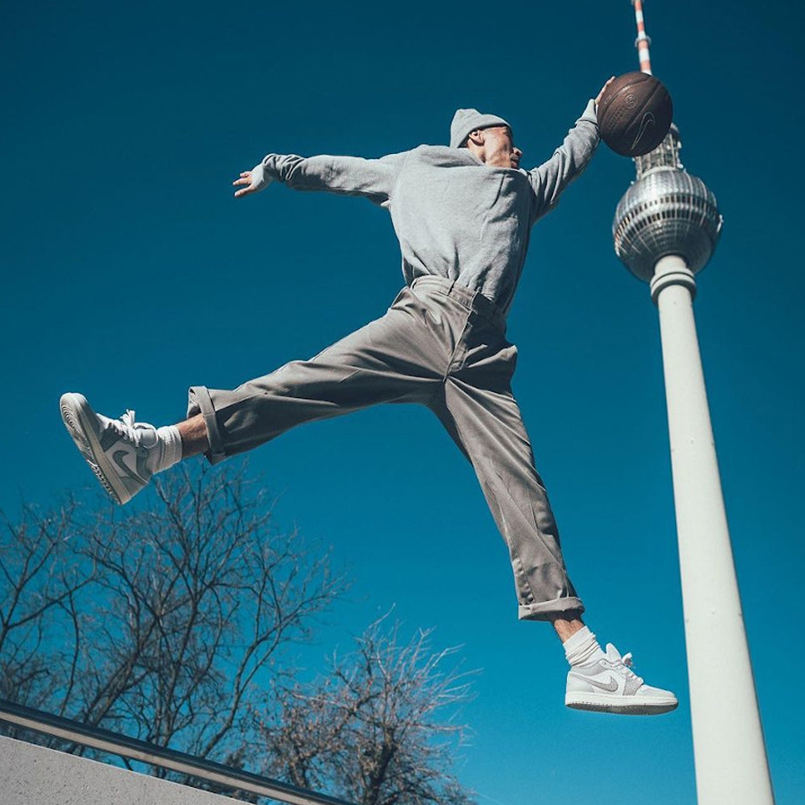 Giày Nike Air Jordan 1 Low Premium ‘Elephant Print’ DH4269-100 - Ảnh 5