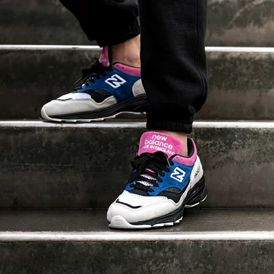 Giày New Balance 1500 Made in England 'Grey Blue Pink' M15009SC - Ảnh 4