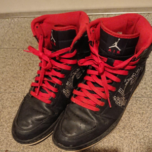 Alternative view of Giày Nike Air Jordan 1 High Hof 'Hall Of Fame' 371498-012