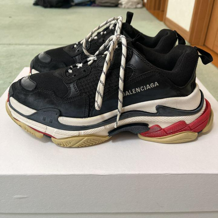 Giày Balenciaga Triple S Trainers 'Black' 533882-W09OM-1000 - Ảnh 2