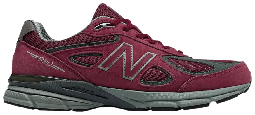 Giày New Balance 990v4 Made In USA 'Burgundy' M990BU4