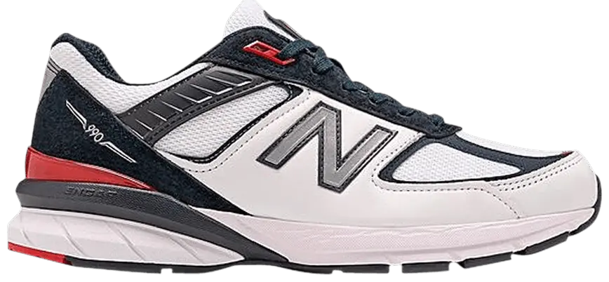 Giày New Balance 990v5 Made in USA 'White Carbon Red' M990NL5