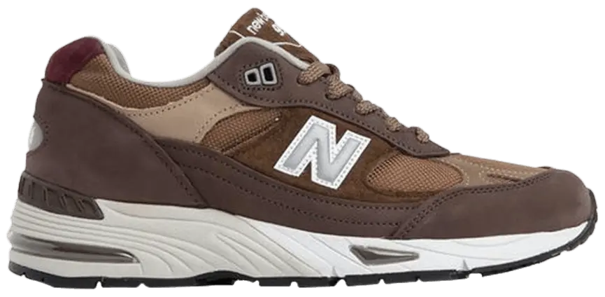 Giày New Balance 991 'Brown White' M991NGG