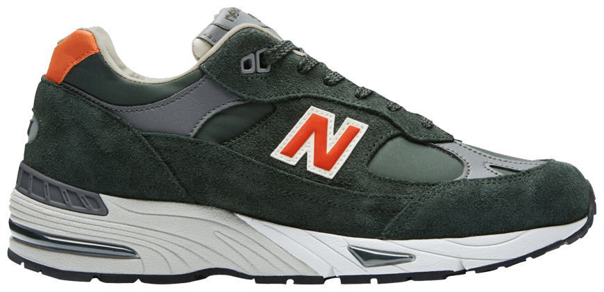 Giày New Balance 991 Made in England 'Forest Green Orange' M991TNF