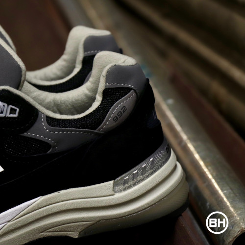 Giày New Balance 992 Made In USA 'Black' M992EB - Ảnh 3