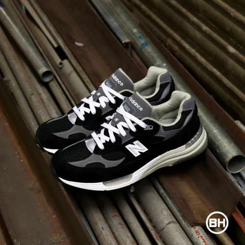 Giày New Balance 992 Made In USA 'Black' M992EB - Ảnh 2