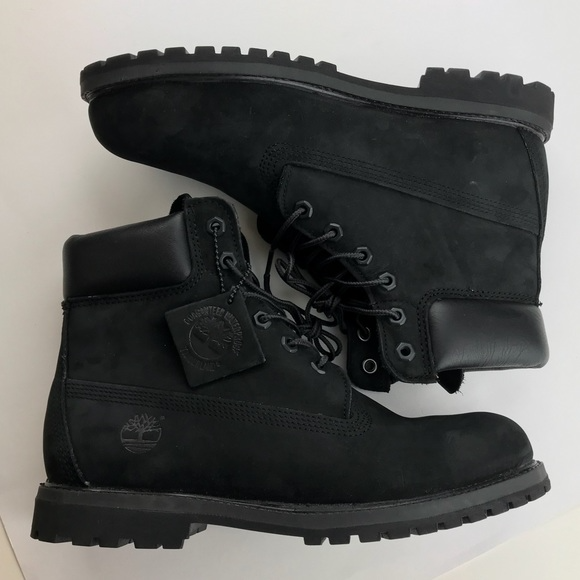 Giày Timberland Wmns Premium Waterproof All Black 8658A001 - Ảnh 3