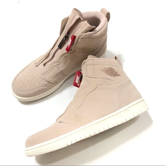 Giày Nike Air Jordan 1 Retro High Zip 'Particle Beige' Sample AQ3742-205-S - Ảnh 4