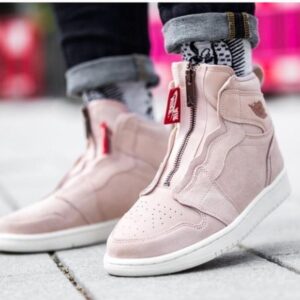 Alternative view of Giày Nike Air Jordan 1 Retro High Zip 'Particle Beige' Sample AQ3742-205-S