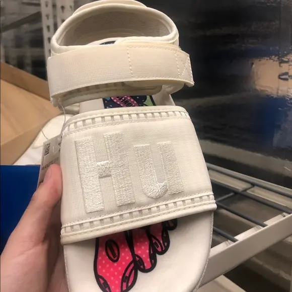 Dép Addias Pharrell x Adilette 2.0 Sandal 'Cream White' EG7831 - Ảnh 4