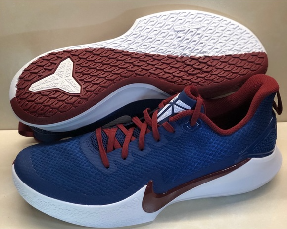 Giày Nike Kobe Mamba Focus 'Coastal Blue Red' AJ5899-400 - Ảnh 4