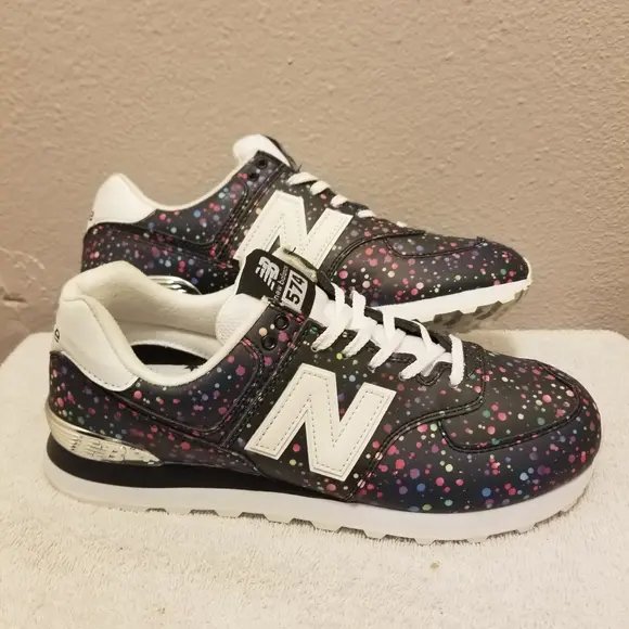 Alternative view of Giày New Balance Wmns 574 'Paint Splatter' WL574TAA