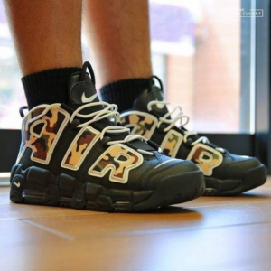 Alternative view of Giày Nike Air More Uptempo QS GS 'Camo' CJ0930-001