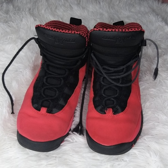 Giày Nike Air Jordan 10 Retro GG 'Fusion Red' 487211-605 - Ảnh 6