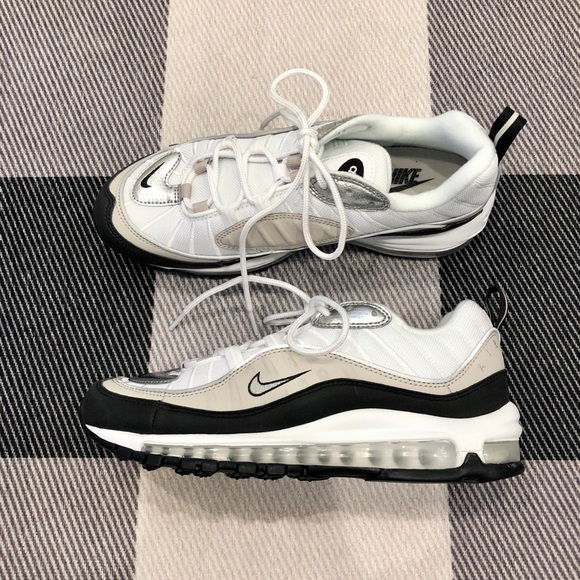 Giày Nike Wmns Air Max 98 'Silver Desert' AH6799-116 - Ảnh 2