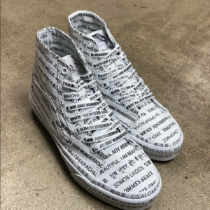 Giay Vans Sk8-Hi Tapered 'We Are Beautiful White' VN0A4U162Q2