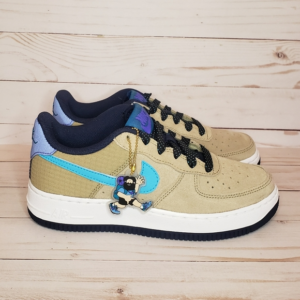 Alternative view of Giày Nike Air Force 1 LV8 2 GS 'Khaki' CN5710-201