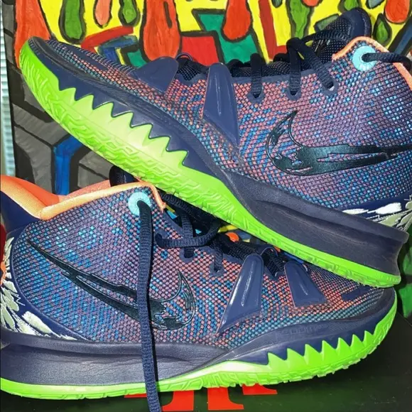 Alternative view of Giày Nike Kyrie 7 'Midnight Navy' CQ9326-401