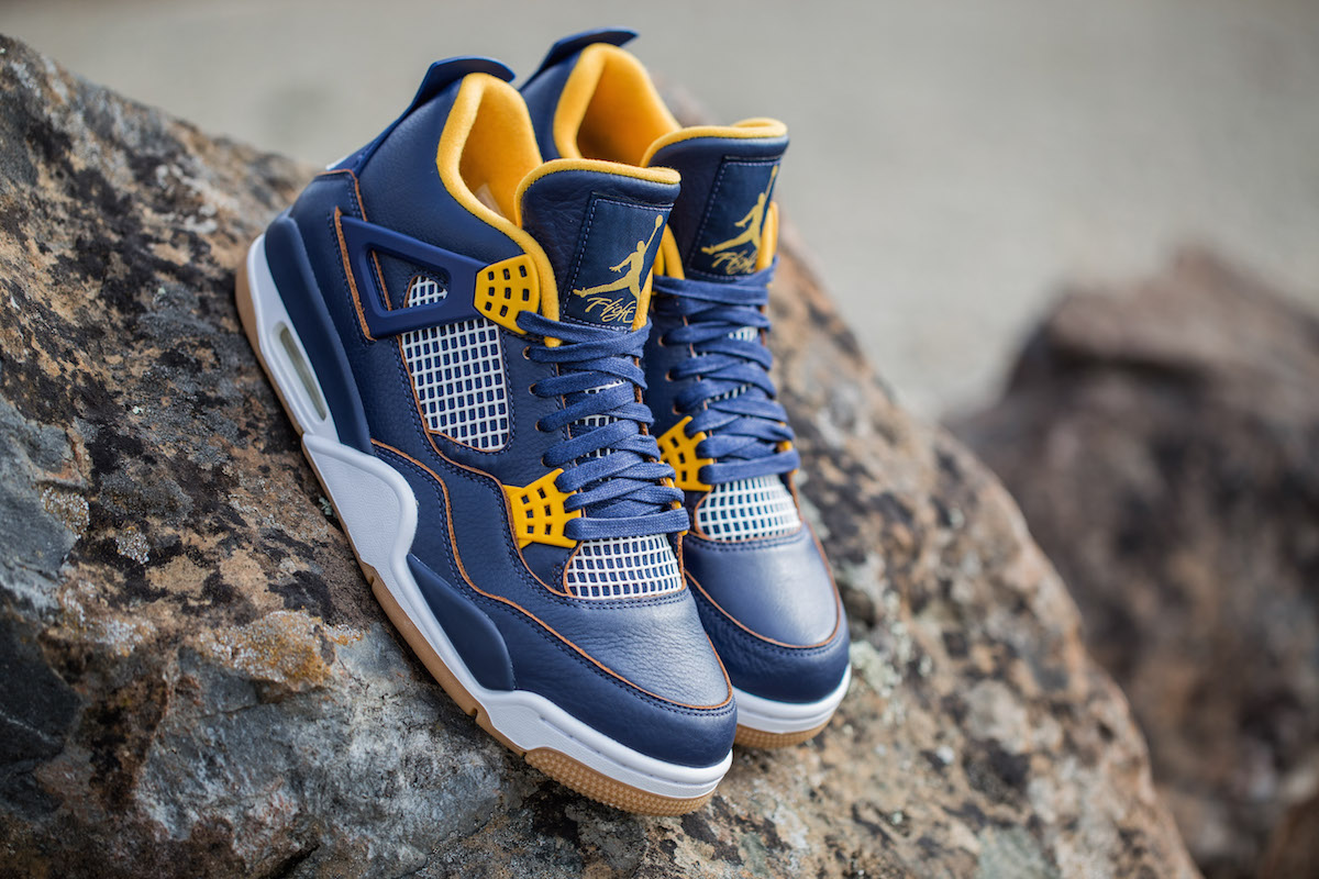 Giày Nike Air Jordan 4 Retro 'Dunk From Above' 408452-425 - Ảnh 7