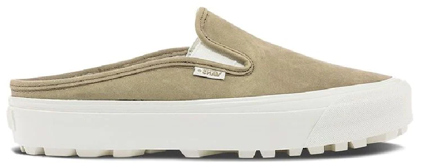 Giay Vans Peace & Quite x OG Mule LX 'Tan' VN0A5FC2BC4