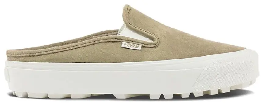 Giay Vans Peace & Quite x OG Mule LX 'Tan' VN0A5FC2BC4
