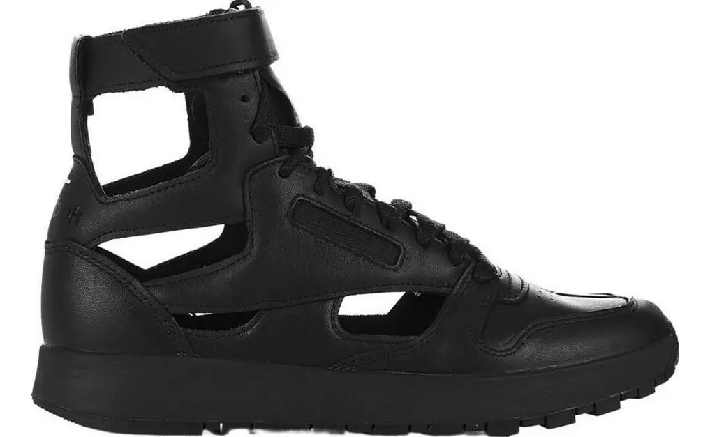 Giày Reebok x Maison Margiela Leather Tabi High 'Black'