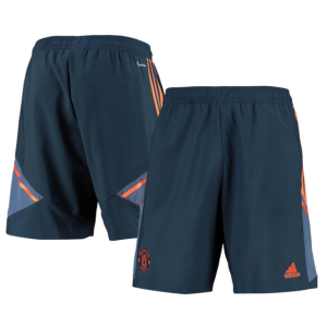 Quan Adidas Manchester United Training Down Time Shorts 'Navy' 13313229