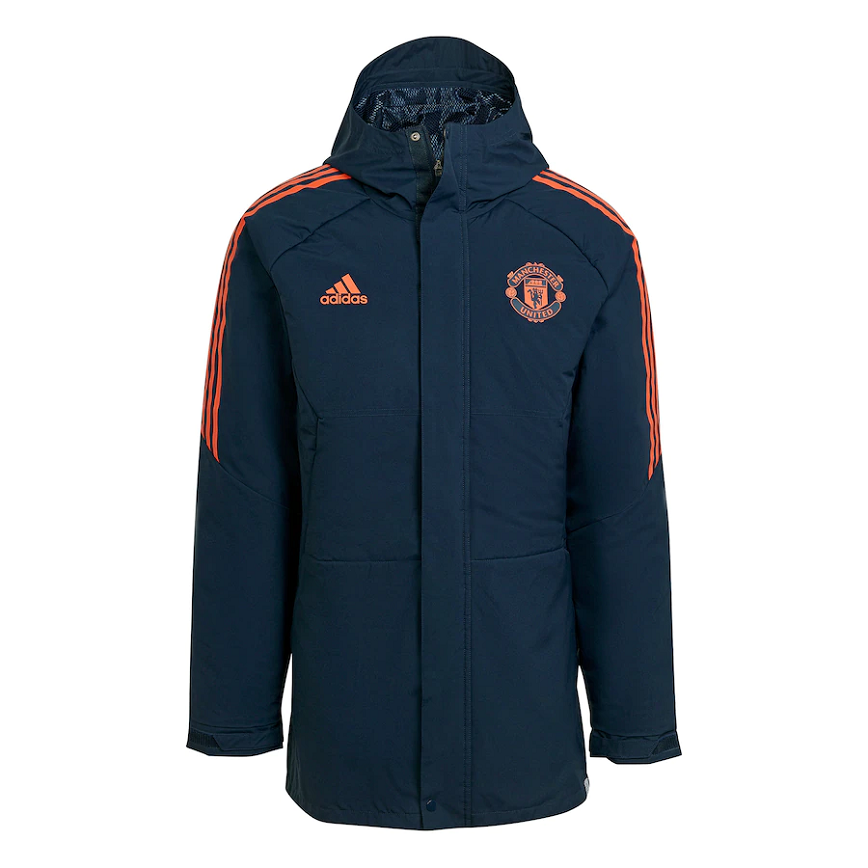 Ao Adidas Manchester United Training Stadium Parka Jacket 'Navy' 13313223