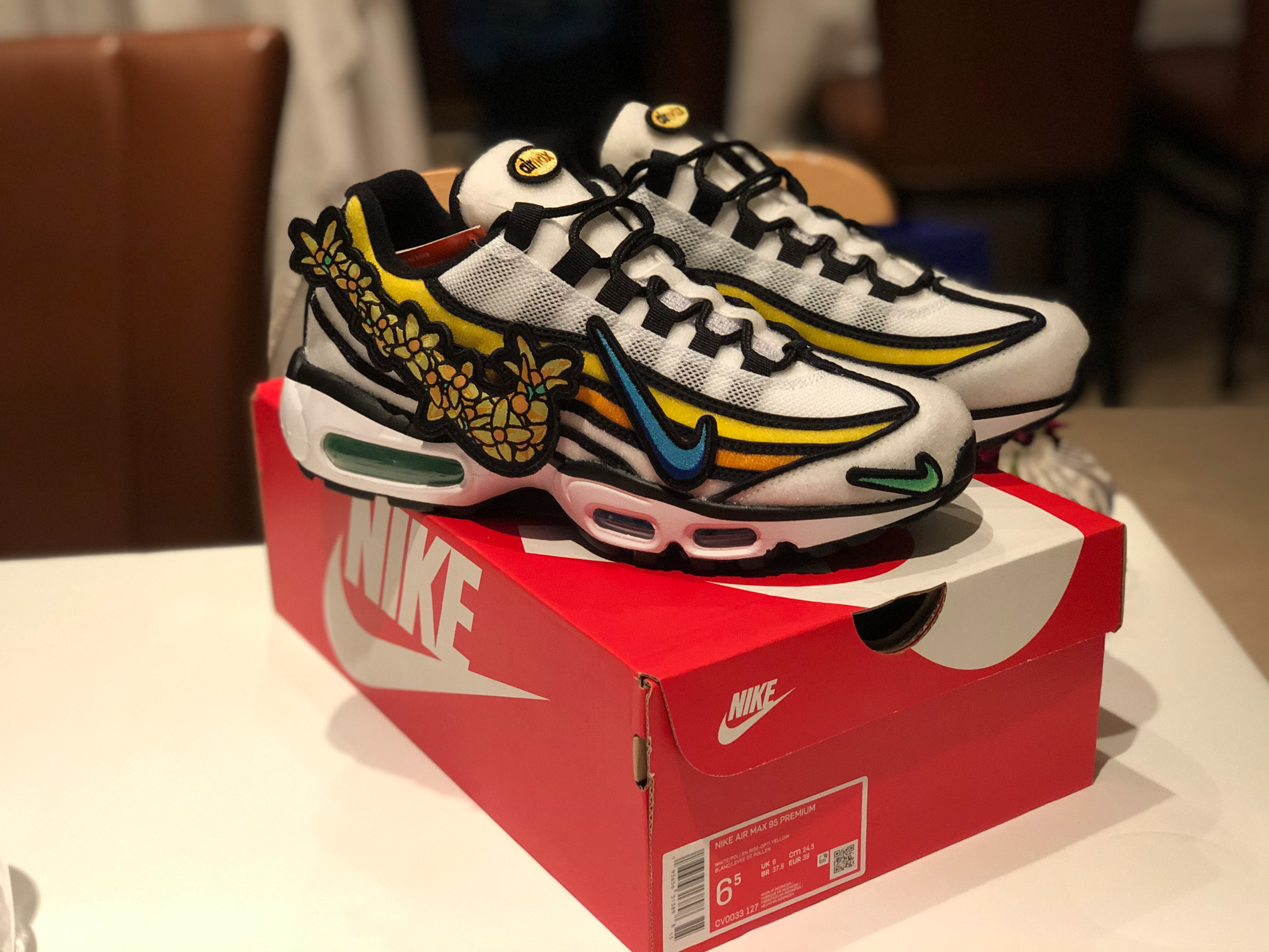 Giày Nike Air Max 95 Premium 'Pollen Rise' CV0033-127 - Ảnh 4