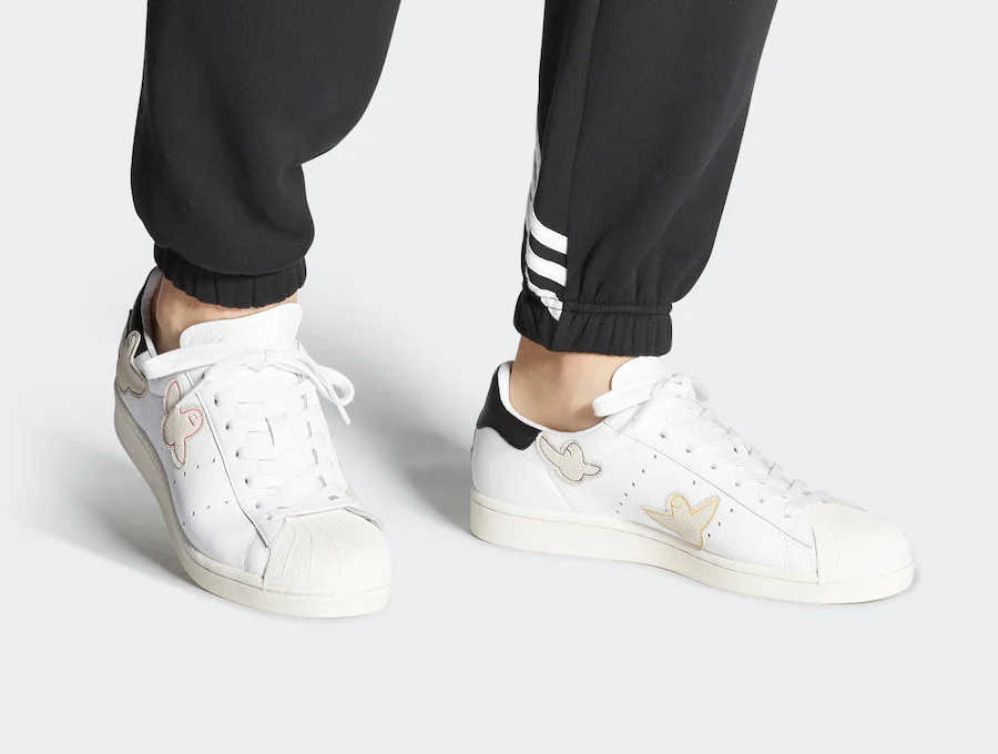 Giày Adidas Mark Gonzales x Superstar 'Shmoo' FW8029 - Ảnh 4