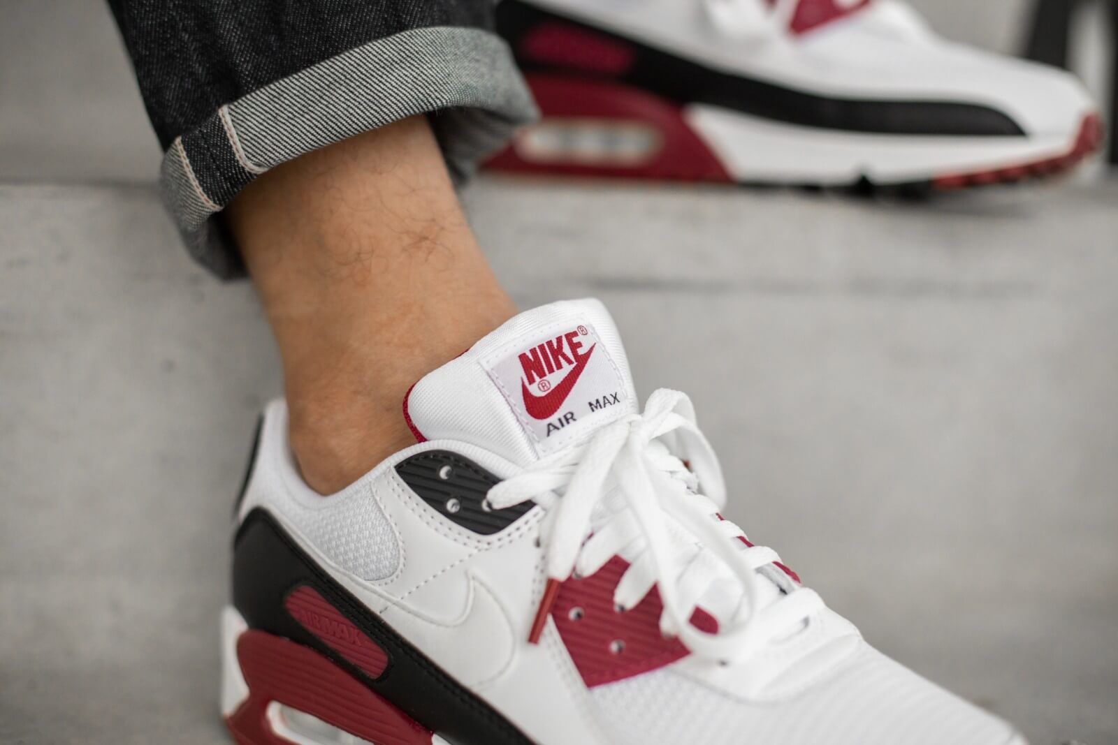 Giày Nike Air Max 90 'Recraft New Maroon' CT4352-104 - Ảnh 6