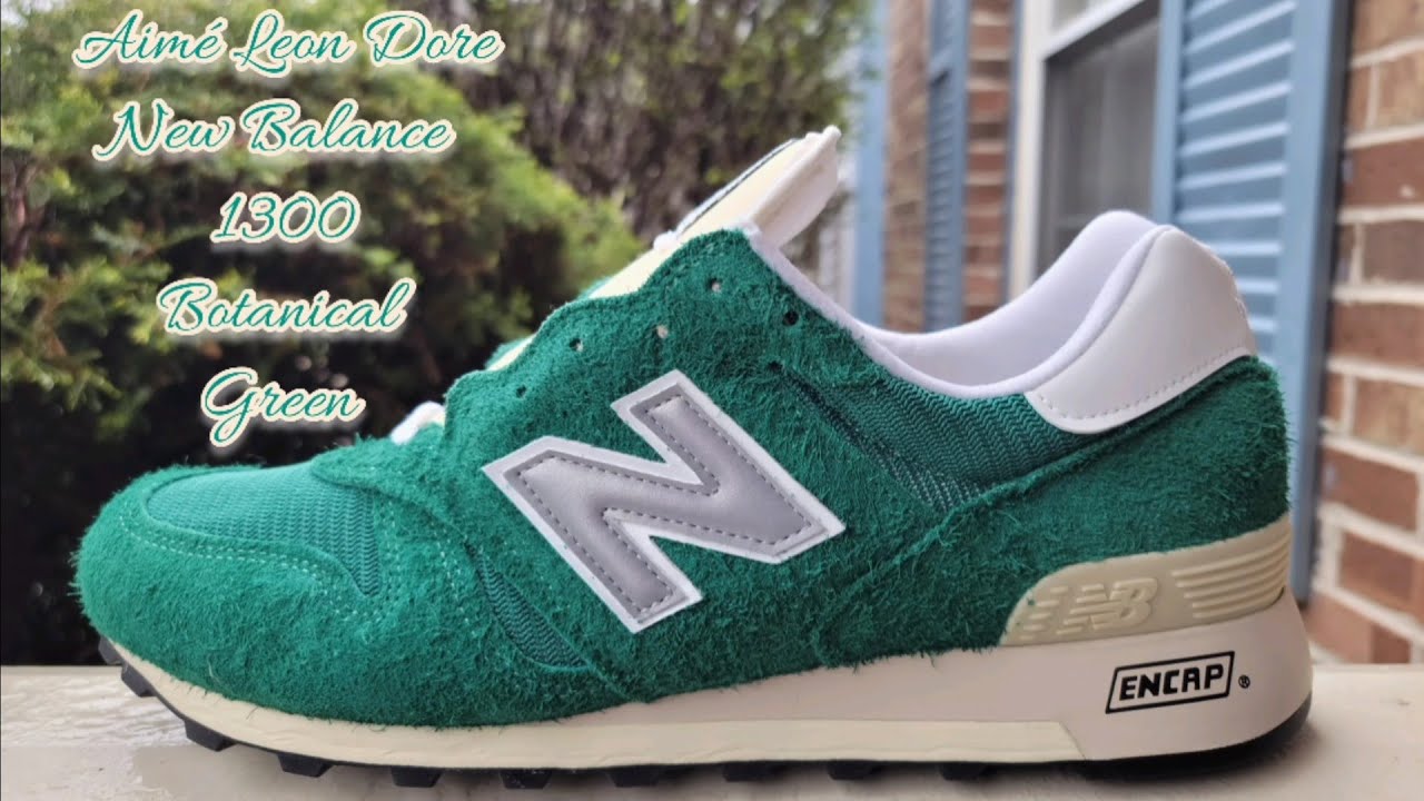 Giày New Balance Aimé Leon Dore x 1300 'Green' M1300AL - Ảnh 2
