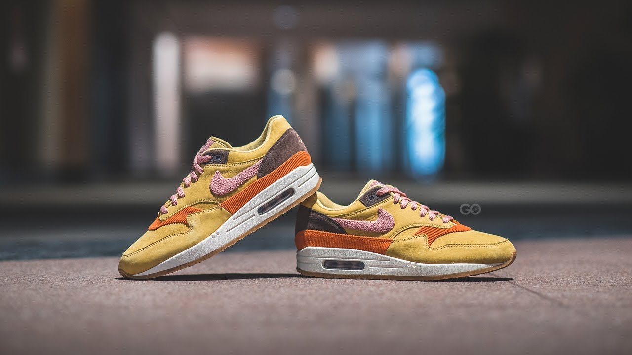 Giày Nike Air Max 1 Crepe 'Wheat Gold Rust Pink' CD7861-700 - Ảnh 6
