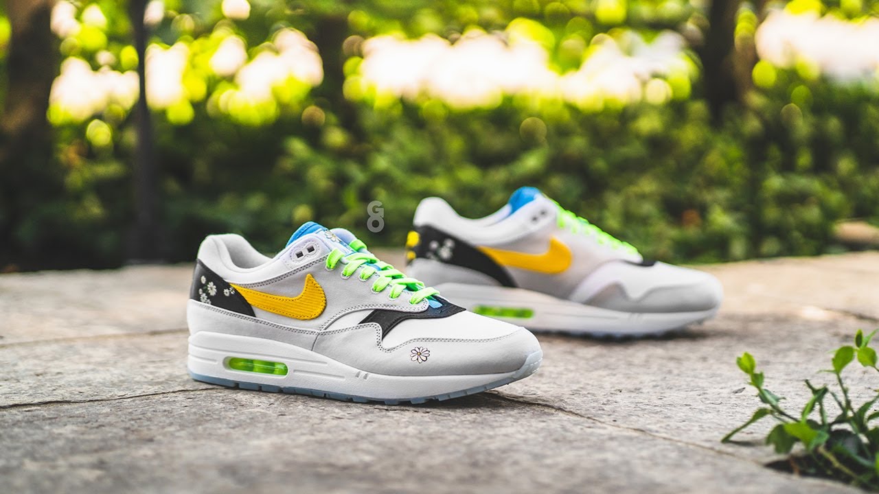 Giày Nike Air Max 1 GS 'Daisy' CW5861-100 - Ảnh 7