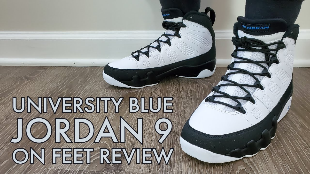 Giày Nike Air Jordan 9 Retro 'University Blue' CT8019-140 - Ảnh 6