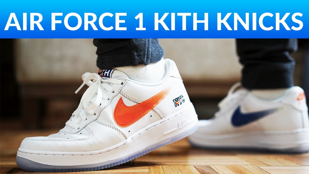 Giày Nike Kith x Air Force 1 Low 'NYC White' CZ7928-100 - Ảnh 4