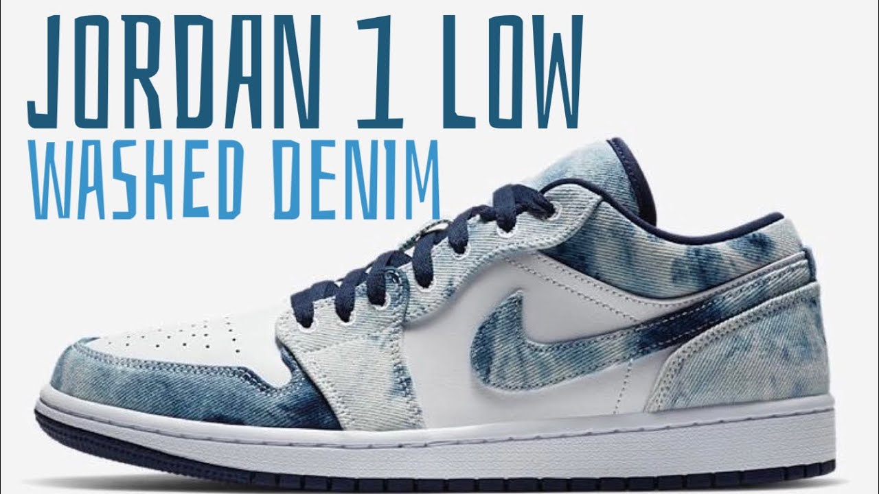 Giày Nike Air Jordan 1 Low SE 'Washed Denim' CZ8455-100 - Ảnh 5