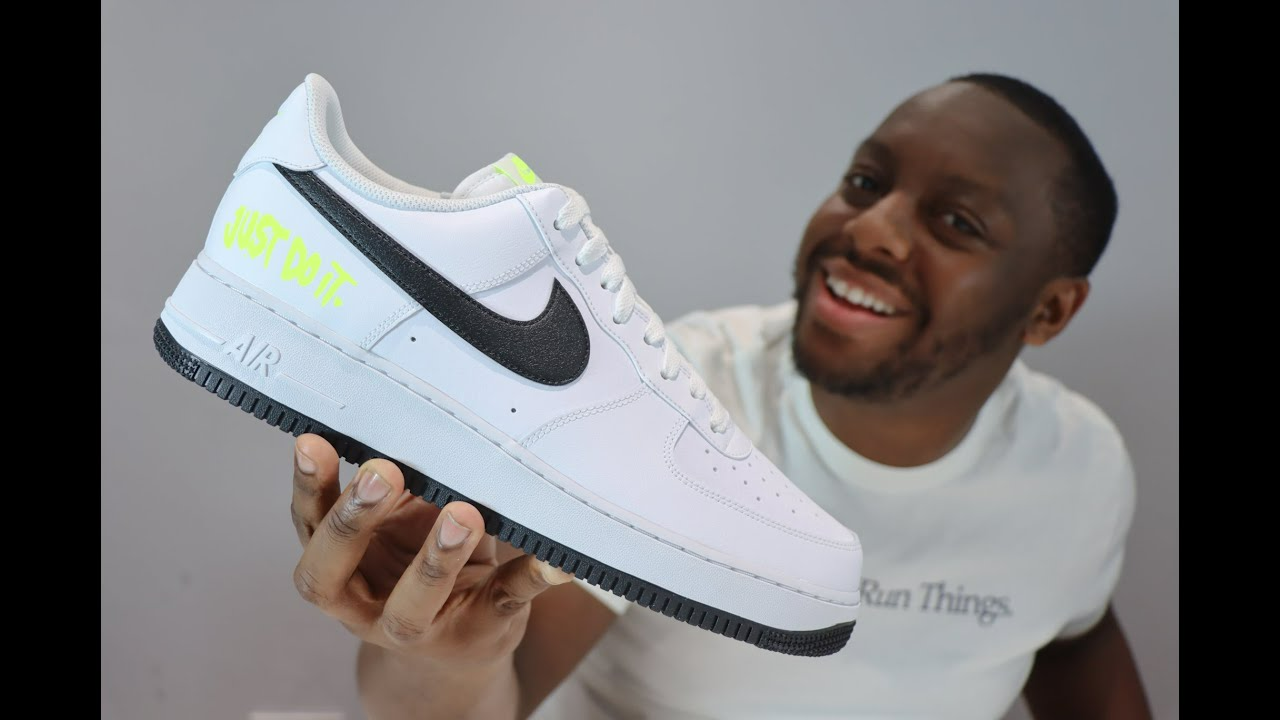 Giày Nike Air Force 1 Low 'Just Do It White Volt' DJ6878-100 - Ảnh 5