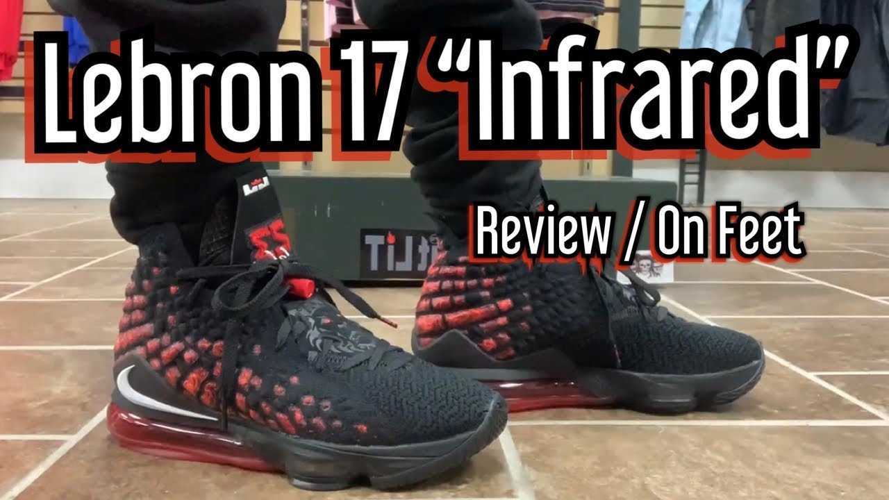 Giày Nike LeBron 17 'Infrared VI' BQ3177-006 - Ảnh 9