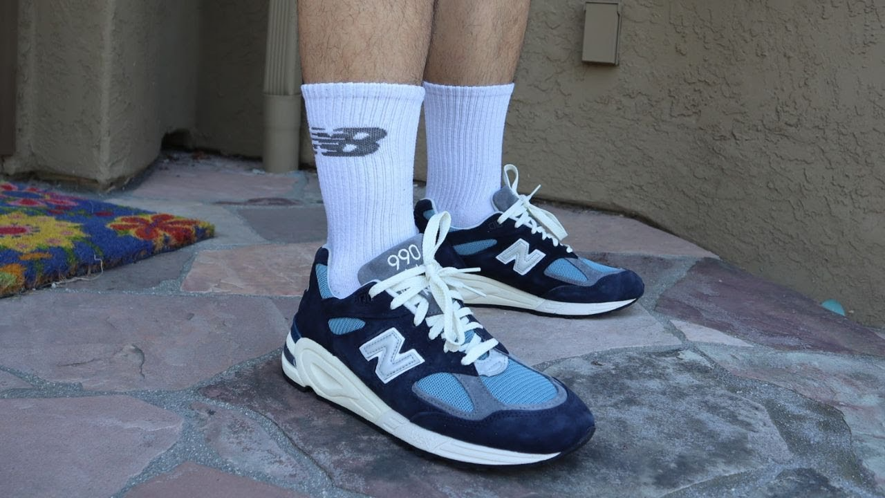 Giay New Balance 990v2 'MiUSA Teddy Santis Navy Castlerock' M990TB2