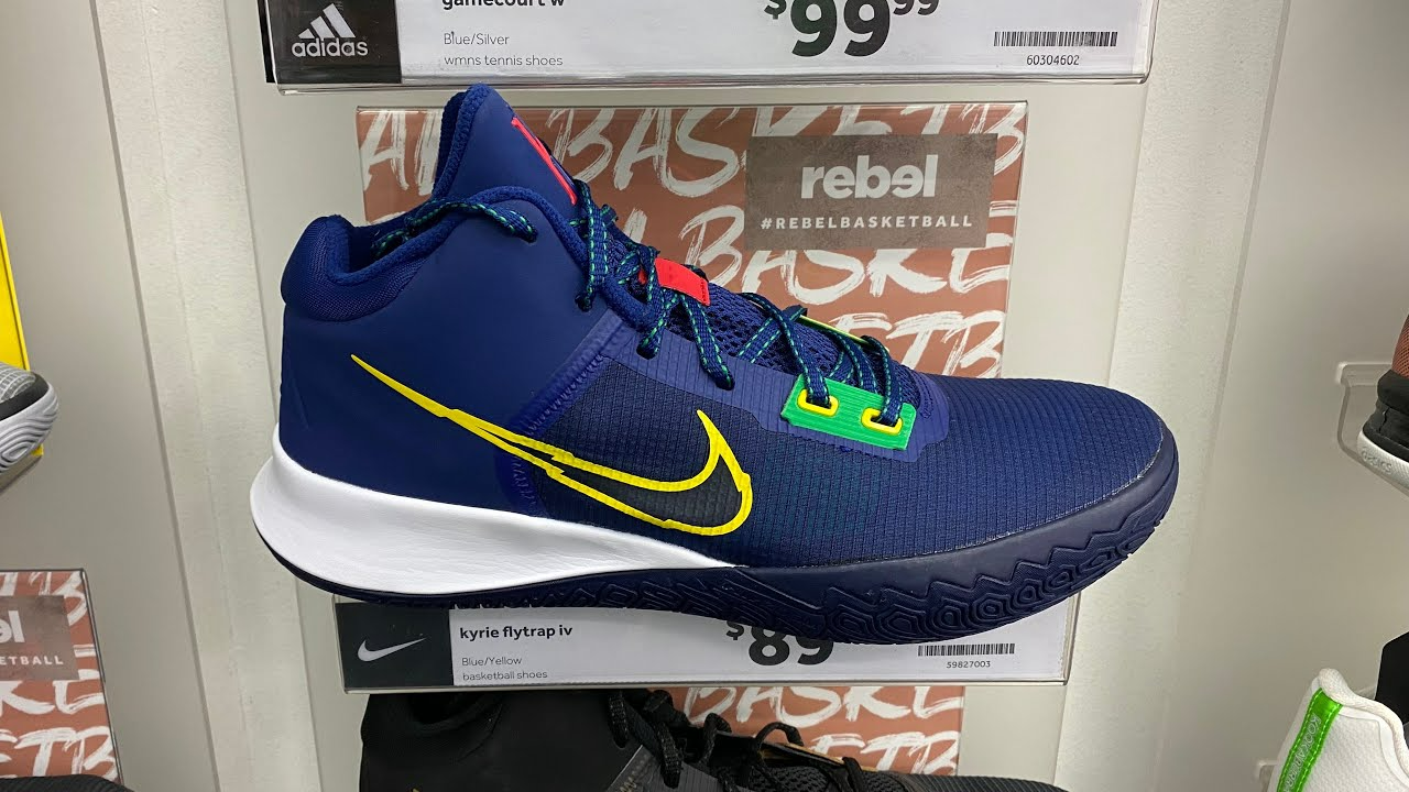 Giày Nike Kyrie Flytrap 4 'Blue Void Yellow' CT1972-400 - Ảnh 7