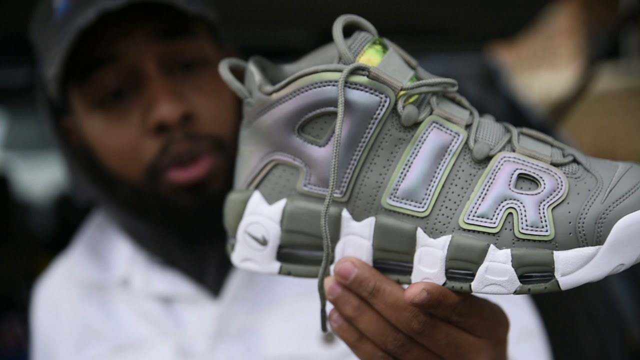 Giày Nike Air More Uptempo 'Dark Stucco' 415082-007 - Ảnh 13