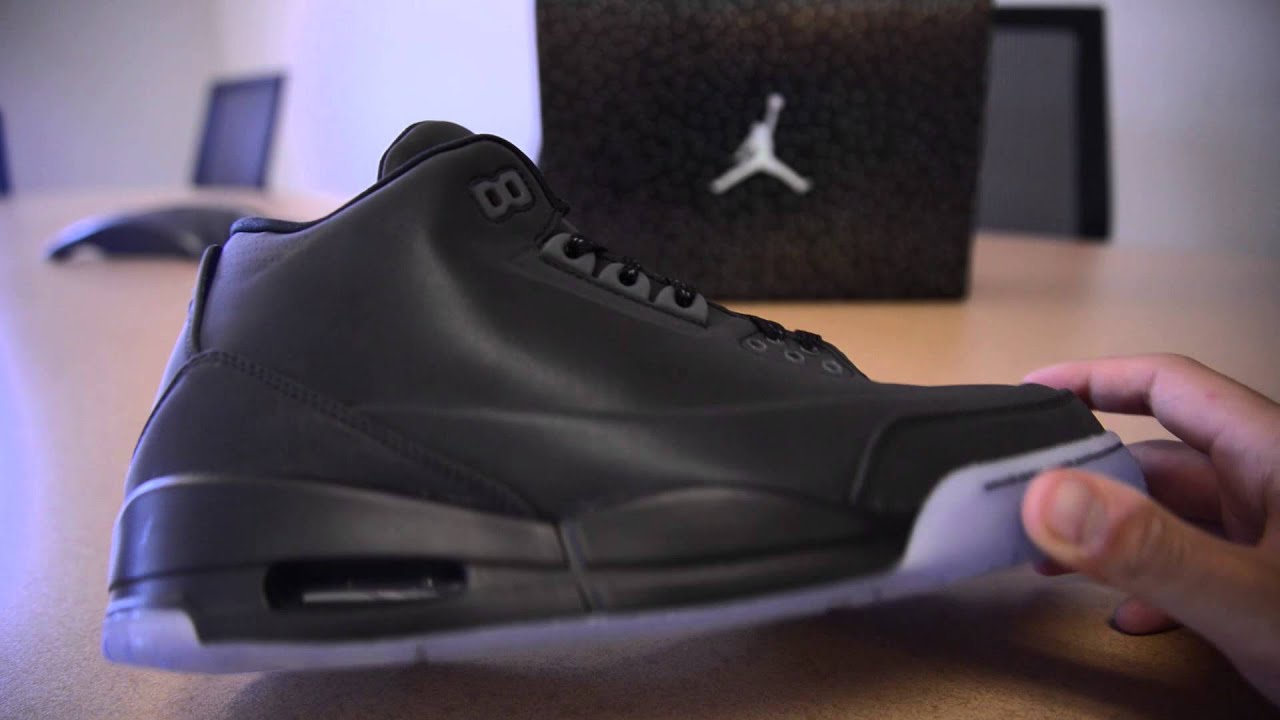 Giày Nike Air Jordan 3 5Lab3 'Reflective Black' 631603-010 - Ảnh 7